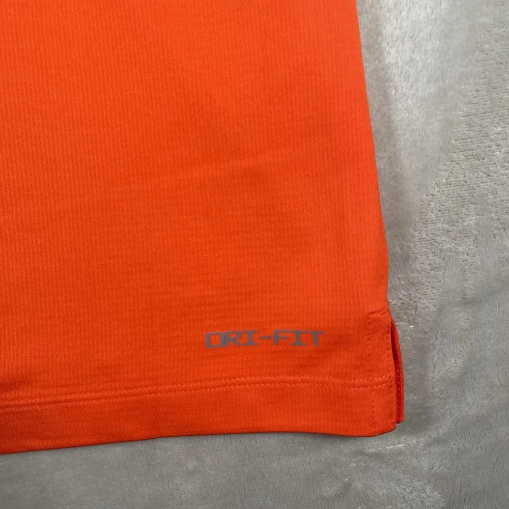 Nike Dri-Fit Franchise Orange Short Sleeve Polo Golf Toca‎ FC Mens Medium